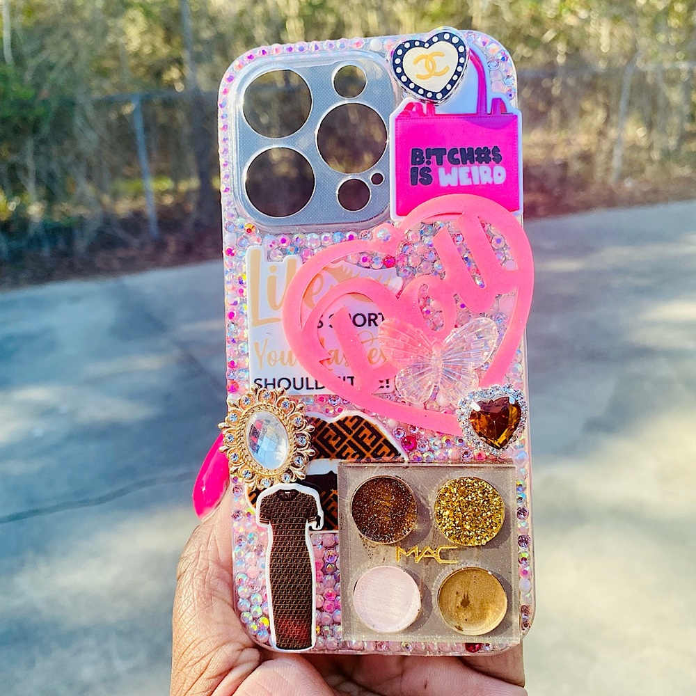 iPhone 15 PRO🩷Bling Phone Case (iPhone 15 Pro)